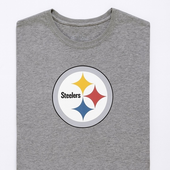 Pittsburgh Steelers Nike NFL Women’s Gray Size Large Dry-Fit Short-Sleeve Tshirt - Picture 3 of 3